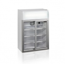 Шкаф холодильный со стеклом Tefcold FSC100-I с креплением к стене