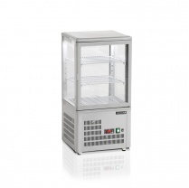 Шкаф кондитерский холодильный Tefcold UPD60/GREY серый