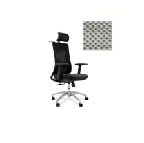 Кресло Юнитекс Pulse A PS/A/X/SL/3D/h ткань TW светло-серая