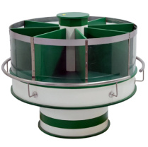 Стеллаж круглый кондитерский островной для конфет (зеленый) (Восстановленное 2 шт) 10-57696