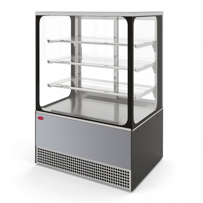 Холодильная витрина Veneto VS-0,95 Cube (нержавеющая сталь)