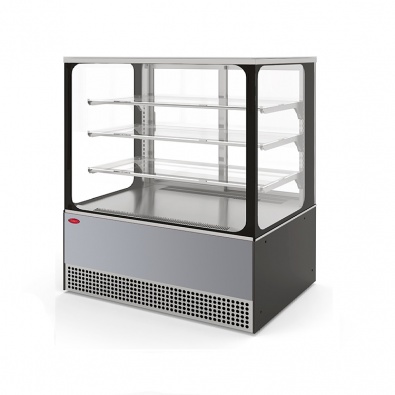 Холодильная витрина МХМ Veneto VS-1,3 Cube (нержавеющая сталь)