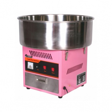 Аппарат для приготовления сахарной ваты STARFOOD ( диам.520 мм), розовый