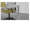 Секция стола рабочей станции на металлокаркасе КФ (2х140) Юнитекс К.С1 1145-1 ОФ французский орех / серый