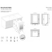 Винный шкаф Dunavox DAUF-38.100DB.TO
