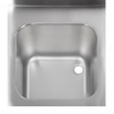 Ванна моечная односекционная Luxstahl ВМ1 6/6/8.5 (0.8) без фартука