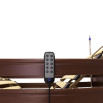Кровать электрическая MED-MOS YG-1 (ЛДСП коричневый) с деревянными ламелями