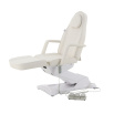 Косметологическое кресло электрическое MED-MOS ММКК-3 (КО-176DP) белый с ножной педалью и пультом управления