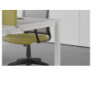 Рабочая станция (2х140) столы на металлокаркасе КФ Юнитекс К.Б1 1137-2 ДШ дуб шамони / белый