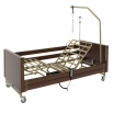 Кровать электрическая MED-MOS YG-1 (ЛДСП коричневый) с металлическими ламелями