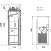 Шкаф холодильный Аркто D1.0-SL (пропан)