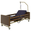Кровать электрическая MED-MOS YG-1 (ЛДСП коричневый) с металлическими ламелями