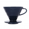 Воронка керамическая для приготовления кофе, индиго HARIO VDC-02-IBU-UEX