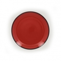 Тарелка круглая RAK Porcelain LEA Red 21 см (красный цвет)