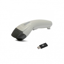 Беспроводной сканер штрих-кода Mertech CL-610 HR P2D SUPERLEAD USB White