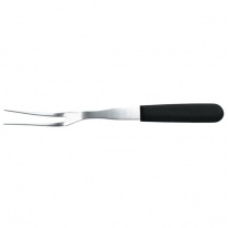 Вилка поварская PRO-Line 20 см, черная пластиковая ручка, P.L. Proff Cuisine
