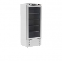 Шкаф холодильный Carboma V560 С (стекло) INOX