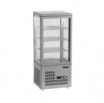 Шкаф кондитерский холодильный Tefcold UPD80/GREY серый