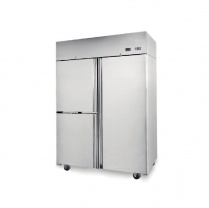 Шкаф морозильный ISA GE 1400 A RV TB 4 1/2P SS+SS QE (4 двери)