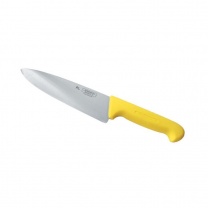 Шеф-нож PRO-Line 25 см, желтая пластиковая ручка, P.L. Proff Cuisine