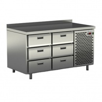 Шкаф-стол морозильный Cryspi СШН-6,0 GN-1400
