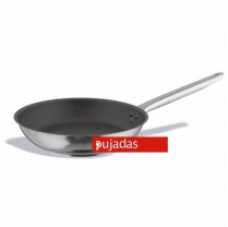 Сковорода 22 см, h 5 см, нерж. с антиприг. покрытием 18/10 индукция Pujadas