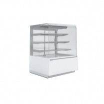 Прилавок холодильный кондитерский ES SYSTEM K CARINA 05 1,4 б/бок,б/фронт.панели,внут. серебристый