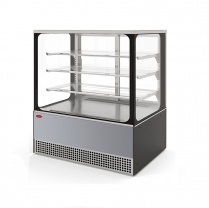 Холодильная витрина МХМ Veneto VS-1,3 Cube (нержавеющая сталь)