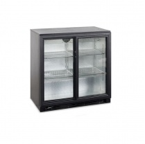 Шкаф холодильный со стеклом Tefcold BA20S-I барный черный