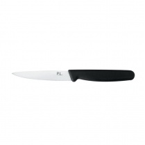 Нож PRO-Line для чистки овощей и фруктов 10 см, черная пластиковая ручка, P.L. Proff Cui