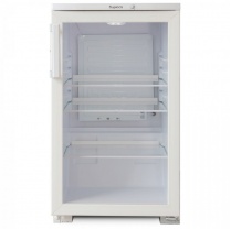 Компактный шкаф - витрина со статическим охлаждением Бирюса 102