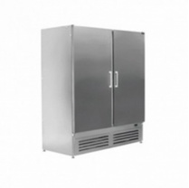 Холодильный шкаф Cryspi ШСУП1ТУ-1,6М(В/Prm)/нерж. (Duet SN с глух. дверьми)