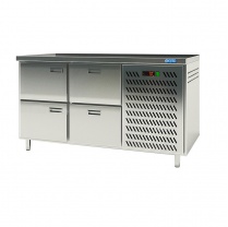 Холодильный стол EQTA серия Smart СШС-6,1 GN-1850 (нерж)
