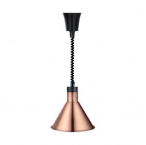 Лампа тепловая подвесная медного цвета Kocateq DH633RB NW