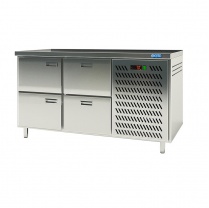 Холодильный стол EQTA Smart СШС-4,0-1400 (нерж)