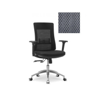 Кресло персонала Юнитекс Pulse A X/SL/3D ткань TW серая