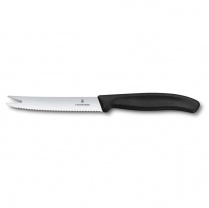 Нож Victorinox для мягких сыров 11 см, волнистое лезвие