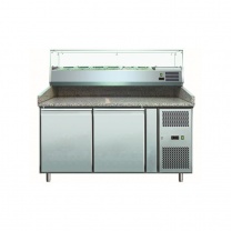 Холодильник-рабочий стол для пиццы GASTRORAG PZ 2600 TN/VRX 1500/380