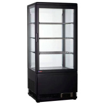 Витрина холодильная COOLEQ CW-70 BLACK