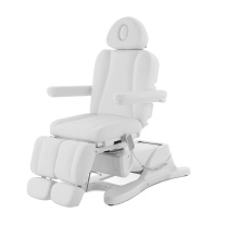 Педикюрное кресло электрическое MED-MOS ММКП-3 (КО-196DP) белый