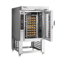 Печь миниротационная газовая с подставкой с направляющими APACH BAKERY LINE C46CS DPTA