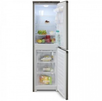 Узкий двухкамерный холодильник с нижней морозильной камерой Бирюса M120