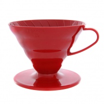 Воронка пластиковая для приготовления кофе Hario VD-02R Красная