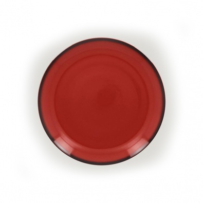 Тарелка круглая RAK Porcelain LEA Red 21 см (красный цвет)