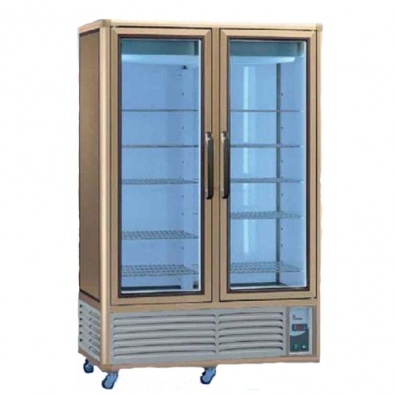 Шкаф кондитерский холодильный Tecfrigo Ecodisplay 800GS бронзовый