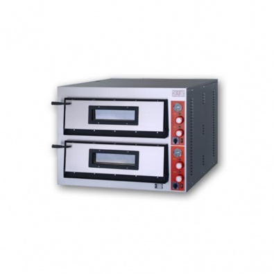 Печь для пиццы электрическая 2-камерная с подом 91,5*61 см XTS F2/90 EA