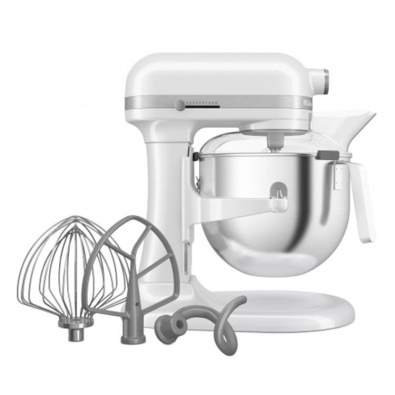 Миксер планетарный KITCHENAID 5KSM55SXXEWH белый