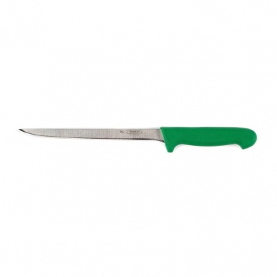 Нож PRO-Line филейный 20 см, зеленая ручка, P.L. Proff Cuisine