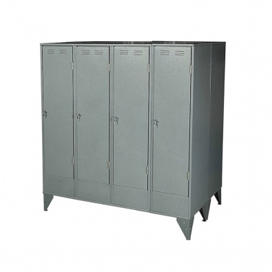 Шкаф двойной гардеробный вентилируемый Проммаш 2МДв-25,4