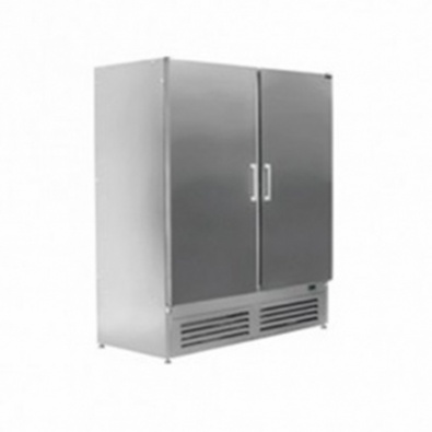 Холодильный шкаф Cryspi ШСУП1ТУ-1,6М(В/Prm)/нерж. (Duet SN с глух. дверьми)